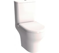Безободковый унитаз VITRA Zentrum Rim-Ex, механизм смыва на 3/6 л 9824B003-7206