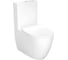 Напольный безободковый пристенный унитаз VITRA Sento Rim-ex BTW 9830B003-7203 1