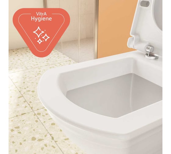 Комплект: напольный унитаз Vitra Serenada с функцией биде 9722B003-7205