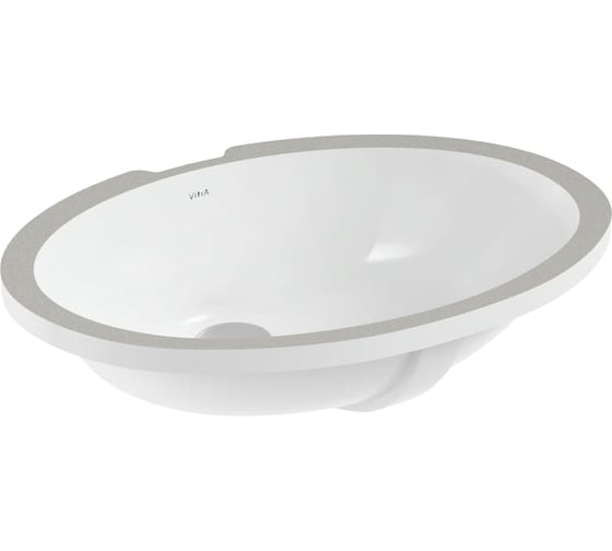 Раковина VITRA Arkitekt встраиваемая снизу, 52 см, цвет белый 6069B003-0012