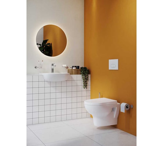 Подвесной безободковый унитаз VITRA Zentrum Rim-Ex 5795B003-0075