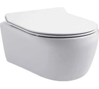 Подвесной унитаз с сидением Aquanet SMART W Tornado Soft Close-SLIMSEAT 00332172