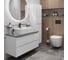 Тумба подвесная со столешницей и накладной раковиной BelBagno ETNA 100 ETNA100BL-KEPMGL-1338-SET 7