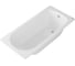 Чугунная ванна OWL 1975 Роксен 1500х700 б/п, без ручек, ножки в комплекте OWLIB191100 1
