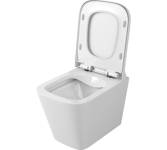 Подвесной безободковый унитаз OWL 1975 Vatter Ruta-H mini с сиденьем DP микролифт OWLT190403