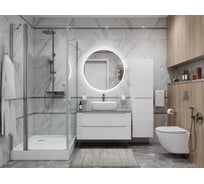 Тумба подвесная со столешницей и накладной раковиной BelBagno ETNA 100 ETNA100BL-KEPMGL-1302-SET