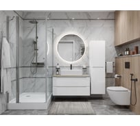 Тумба подвесная со столешницей и накладной раковиной BelBagno ETNA 100 ETNA100BL-KEPMCO-1338-SET