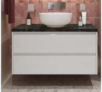 Подвесная тумба со столешницей и накладной раковиной BelBagno KRAFT 80 KRAFT80BO-KEPMNO-1077-SET