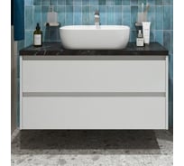 Подвесная тумба со столешницей и накладной раковиной BelBagno KRAFT 80 KRAFT80BO-KEPMNO-1302-SET