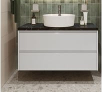 Подвесная тумба со столешницей и накладной раковиной BelBagno KRAFT 80 KRAFT80BO-KEPMNO-1306-SET
