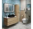 Подвесная тумба со столешницей и накладной раковиной BelBagno KRAFT 80 KRAFT80RNN-KEPBO-1302H301-SET 2