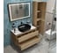 Подвесная тумба со столешницей и накладной раковиной BelBagno KRAFT 80 KRAFT80RNN-KEPBO-1302H301-SET 4