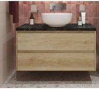Подвесная тумба со столешницей и накладной раковиной BelBagno KRAFT 80 KRAFT80RNN-KEPMNO-1077-SET