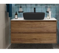 Подвесная тумба со столешницей и накладной раковиной BelBagno KRAFT 80 KRAFT80RT-KEPBO-1302H301-SET