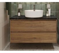 Подвесная тумба со столешницей и накладной раковиной BelBagno KRAFT 80 KRAFT80RT-KEPMNO-1306-SET