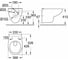 Подвесной унитаз Grohe Bau Ceramic ободковый 39491000 2