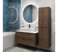 Тумба подвесная со столешницей и накладной раковиной BelBagno ETNA 100 ETNA100RW-KEPBO-1338-SET