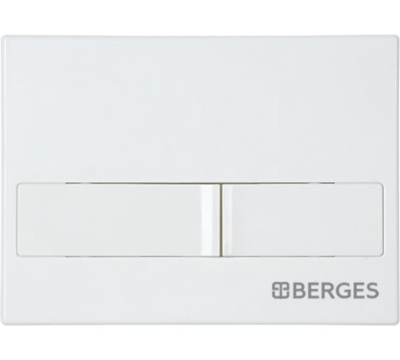 Комплект инсталляция Berges NOVUM кнопка L1 белая, унитаз VITA Rimless 49 см, сиденье дюропласт микролифт, быстросъём 043373