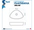 Накладная раковина Teymi Ellie 60 белый мрамор T50598 ЦБ-00269575 4
