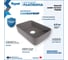 Накладная раковина Teymi Helmi 50 графит матовый T50292 ЦБ-00269655 3