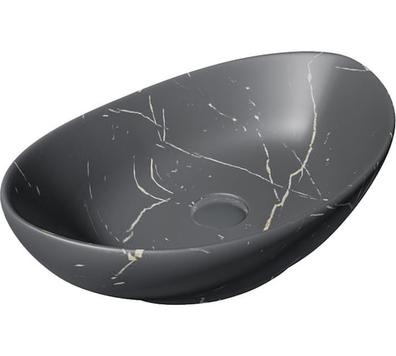 Накладная раковина Teymi Lori 60 графит мрамор T50487 ЦБ-00269679