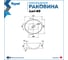 Накладная раковина Teymi Lori 40 графит мрамор T50486 ЦБ-00269678 4