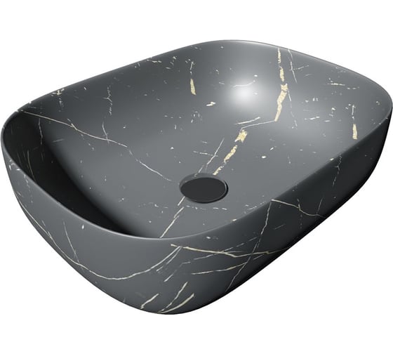 Накладная раковина Teymi Solli 60 artceramic, графит мрамор T50385 ЦБ-00269681 1
