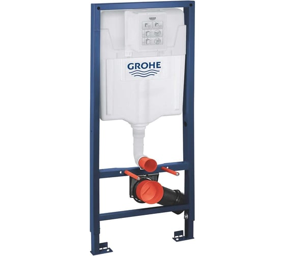 Система инсталляции для унитаза GROHE Rapid SL 3 в 1, с панелью смыва Skate Cosmopolitan, альпин-белый 38772SH0