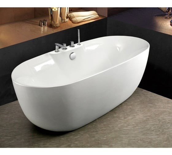 Акриловая ванна ESBANO Rome-SM 1700x800x580 ESVAROMESM