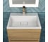 Раковина для ванной полувстраиваемая Uperwood Barsa_50 см, прямоугольная, белая 2901120345 5