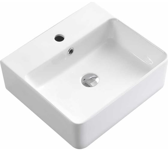 Раковина накладная ESBANO CIRCON-46 белая ESRNCIRC46W 1