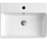 Раковина накладная ESBANO CIRCON-52 белая ESRNCIRC52W 2