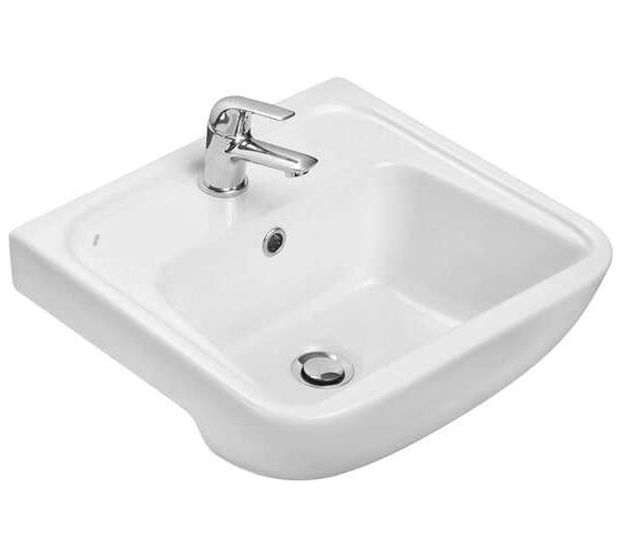 Умывальник SANTEK ЛОНГИ 50 см, 1 отверстие 1.WH50.1.754 00000137398