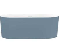Отдельностоящая акриловая ванна Wellsee 166x77 см Chalice Perfection в наборе 4 в 1 230608002