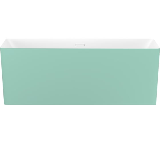 Отдельностоящая акриловая ванна Wellsee 166x77 см Pure BY в наборе 4 в 1 230707002 1