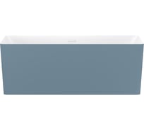 Отдельностоящая акриловая ванна Wellsee 166x77 см Pure BY в наборе 4 в 1 230708002