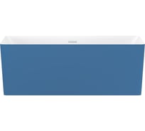 Отдельностоящая акриловая ванна Wellsee 166x77 см Pure BY в наборе 4 в 1 230709001