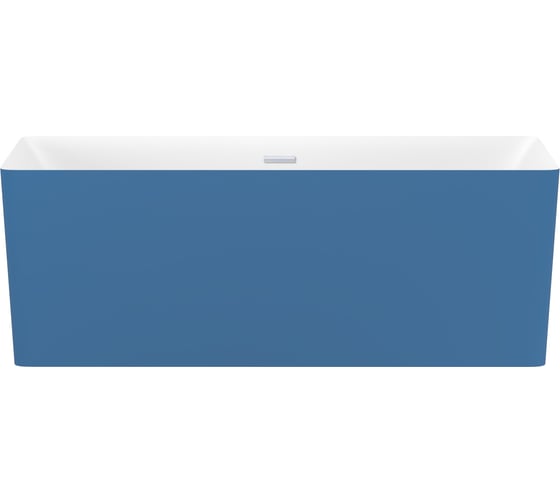 Отдельностоящая акриловая ванна Wellsee 166x77 см Pure BY в наборе 4 в 1 230709001