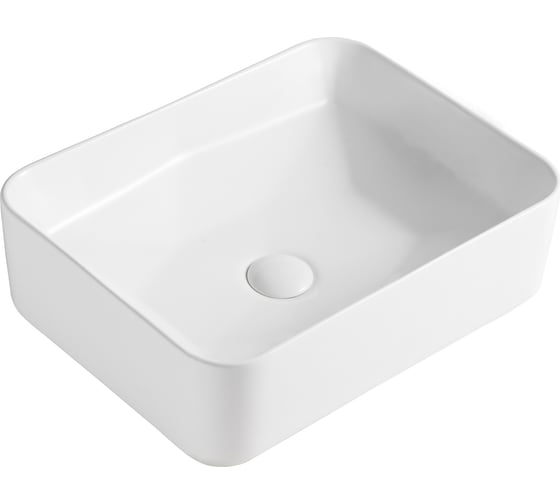Накладная раковина Orange белая глянцевая, санфарфор B02-460W 1