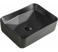Накладная раковина Orange черная матовая, санфарфор B02-460MB