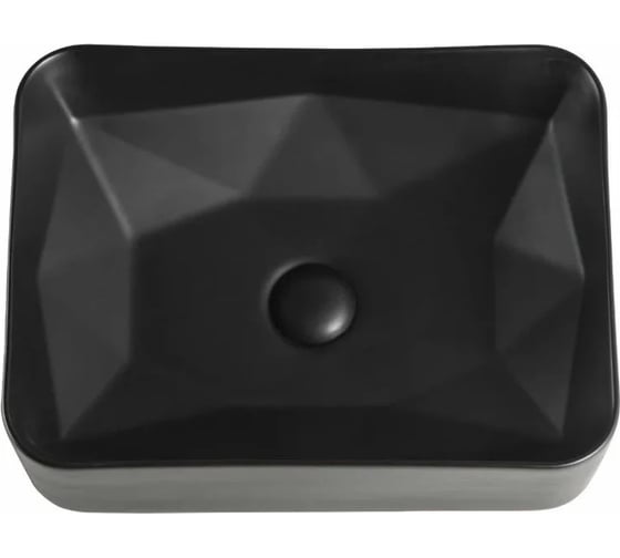 Накладная раковина Orange черная матовая, санфарфор B02-460MB