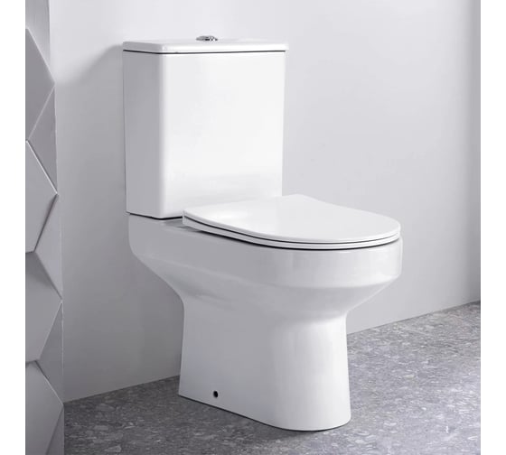 Унитаз напольный Wesnaart EKO белый 101-EKO05