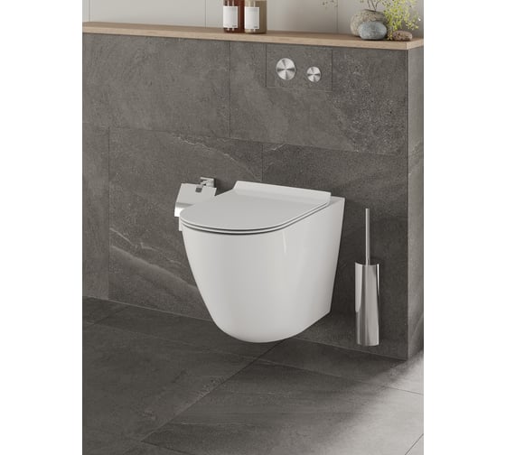 Подвесной унитаз Orange  безободковый Soft-close C07-100W