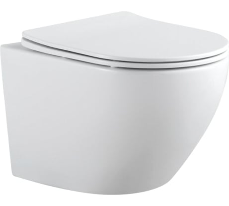 Подвесной унитаз Aquanet Cetus 2.0 W с сидением, с Rimless 00243541