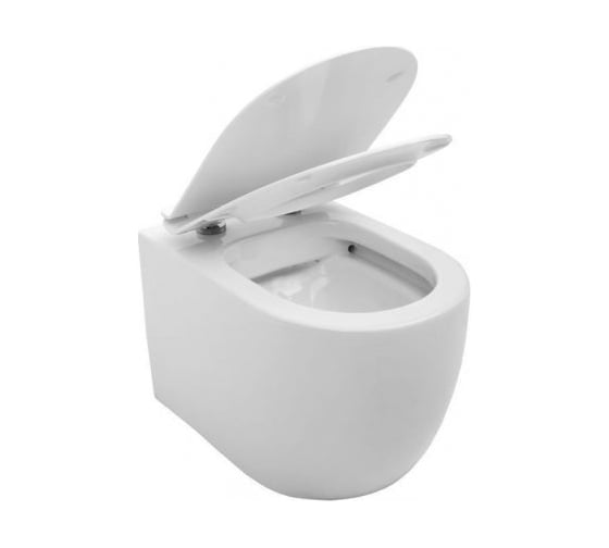 Подвесной унитаз Aquanet CETUS-W с сидением Soft Close SLIMSEAT, с Rimless 00211908