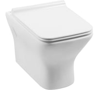 Подвесной унитаз Aquanet Cube-W с сидением, с Rimless 00210761