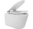 Подвесной унитаз Aquanet Atago-W с сидением Soft Close SLIMSEAT, с Rimless 00211902 5