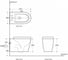 Подвесной унитаз Aquanet Atago-W с сидением Soft Close SLIMSEAT, с Rimless 00211902 7