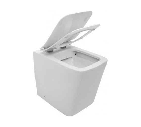Напольный унитаз Aquanet TAVR-F с сидением Soft Close SLIMSEAT, приставной, с Rimless 00203348