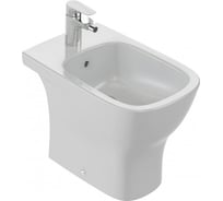 Напольное биде JACOB DELAFON без обода, с отводом для смесителя EBC0002-00 STRUKTURA 54х34 см 00000060561